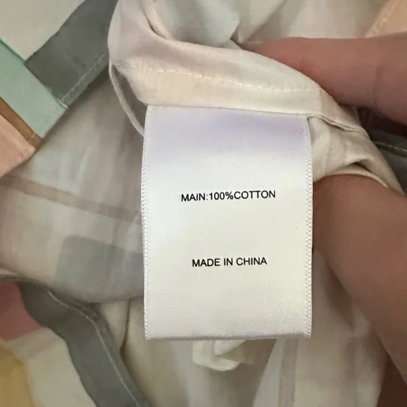 NWOT Aje Pastel Striped Shirt Dress - Picture 5 of 5